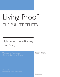 the bullitt center - Northwest Energy Efficiency Alliance