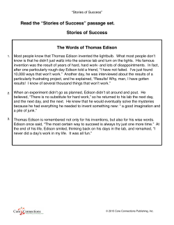 Stories of Success - OCPS TeacherPress