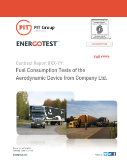 ENERGOTEST Report Example