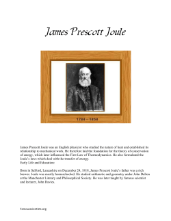 James Prescott Joule