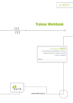Trainee Workbook