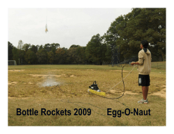 Bottle Rockets 2009 Egg-O-Naut