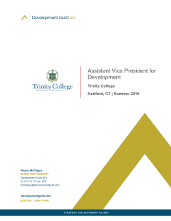 Assistant Vice President for Development