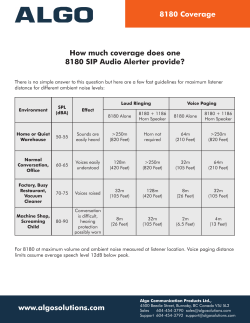 8180 Coverage - Algo Solutions