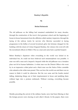 Bombay`s Republic