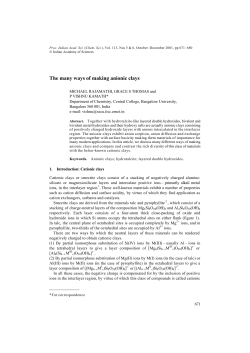 Fulltext PDF - Indian Academy of Sciences