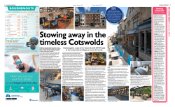 Stowing away in the timesless Cotswolds