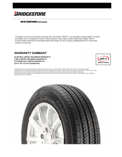Bridgestone Ecopia EP422