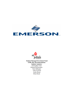 Emerson - St. John`s University