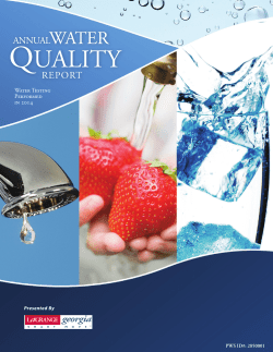 Water Quality Report 2014