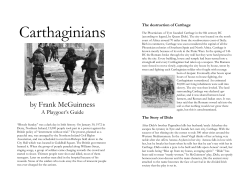 Carthaginians - St. Thomas University