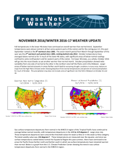 november 2016/winter 2016-17 weather update - Freese