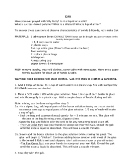 Have you ever played with Silly Putty? Is it a liquid or a solid? What