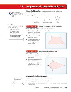 7.5 kite and trapezoid