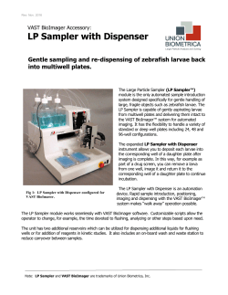 LP Sampler with Dispenser