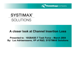 A closer look at Channel Insertion Loss