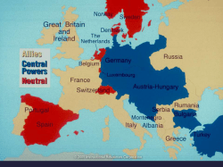 Notes - The Treaty of Versailles