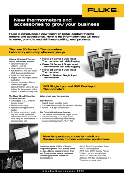 New thermometers and accessories to grow your business