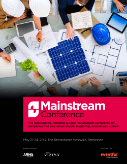 May 21-24, 2017, The Renaissance Nashville, Tennessee