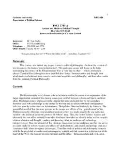 PSCI - Carleton University