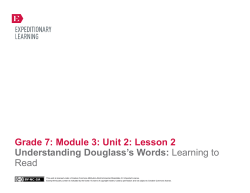 Grade 7 ELA Module 3, Unit 2, Lesson 2
