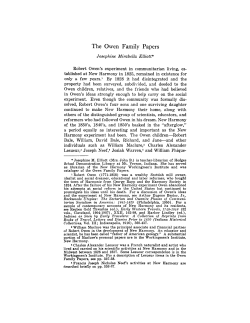 The Owen Family Papers