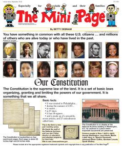 Our Constitution