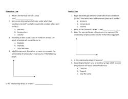 Gay Lussac Law 1. What is the formula for Gay Lussac Law?