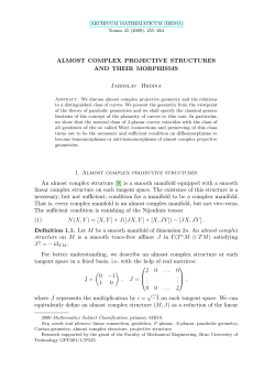 Almost complex projective structures and their morphisms