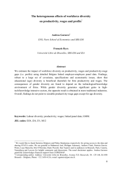 The Heterogeneous Effects of Workforce Diversity on