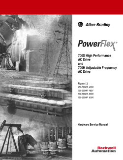 700S High Performance AC Drive and 700H Adjustable Frequency