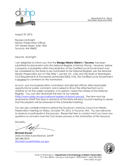 NPS Form 10 900 OMB No. 1024 0018