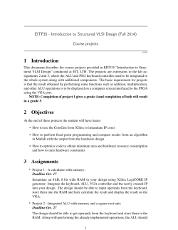 Lab manual - Eit.lth.se