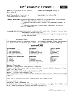 SIOP&reg; Lesson Plan Template 1 - ACT-ESL