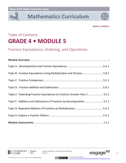 GRADE 4 &bull; MODULE 5