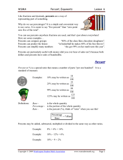Lesson No. 6 - Washington Student Math Association