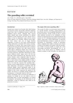 The guarding reflex revisited