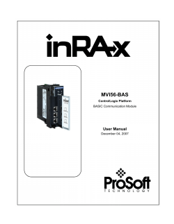 MVI56-BAS - ProSoft Technology
