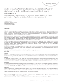 In vitro antibacterial and non-stick activity of extracts from leaves of