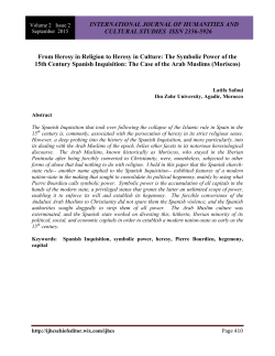 INTERNATIONAL JOURNAL OF HUMANITIES AND CULTURAL