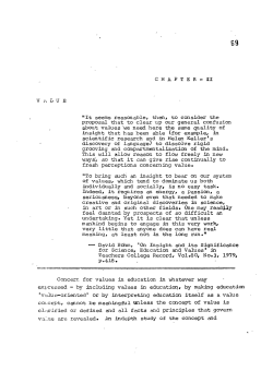 CHAPTER- II "It seems reasonable, then, to consider the proposal