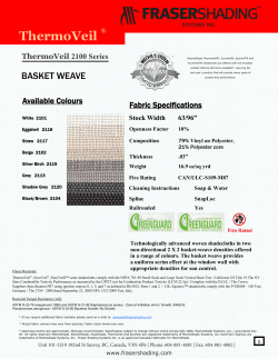 ThermoVeil 2100 - Fraser Shading