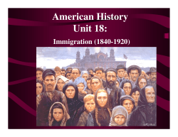 American History Unit 18