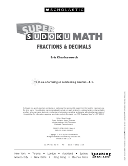 1 - Scholastic