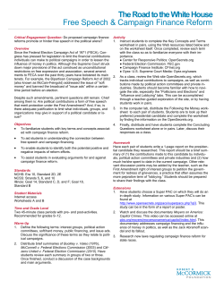 The Road to the White House