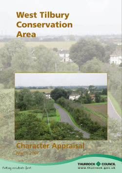 Thurrock Council - Character Appraisal