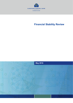 Financial Stability Review - ECB