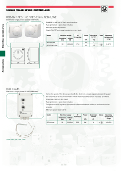 REB-1N / REB-1NE / REB-2,5N / REB-2,5NE REB