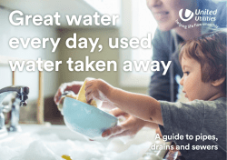 Great water every day, used water taken away