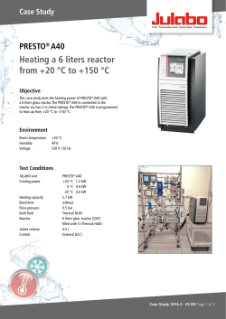 Reactor 6 liter QVF